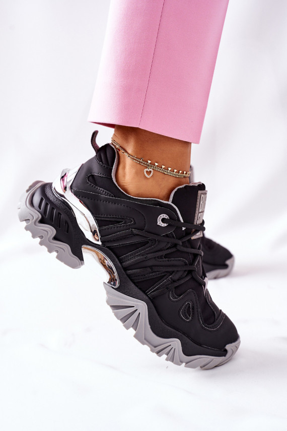 Women's Sport Shoes Memory Foam Big Star II274089 Black