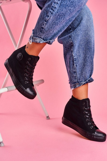 Women's Sneakers Big Star Black FF274A191 2