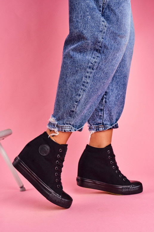 Women's Sneakers Big Star Black FF274A191 Women's Sneakers Big Star Black FF274A191