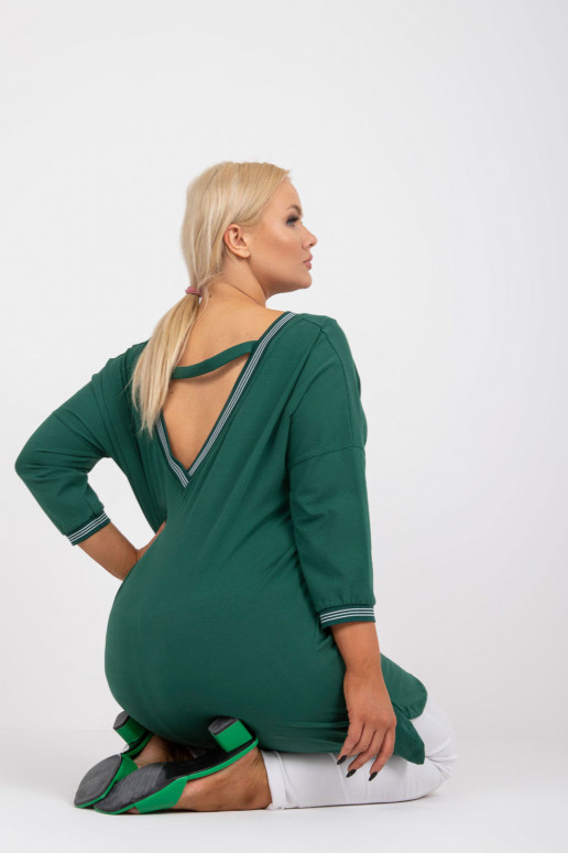Laisvalaikio tunika žalios spalvos