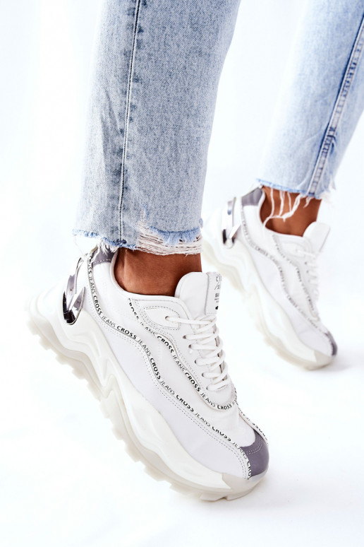 Women's Sneakers Cross Jeans II2R4017C White Women's Sneakers Cross Jeans II2R4017C White