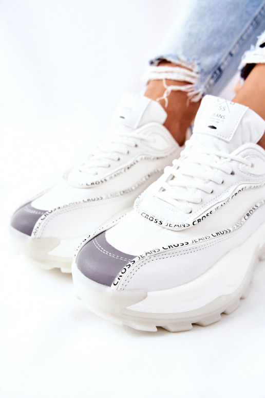 Women's Sneakers Cross Jeans II2R4017C White Women's Sneakers Cross Jeans II2R4017C White