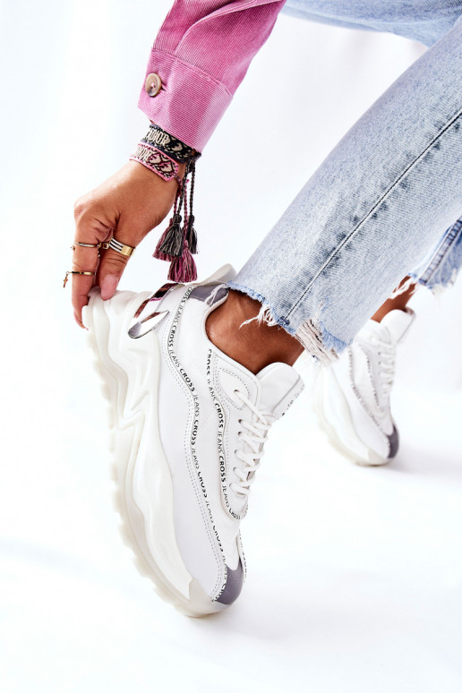 Women's Sneakers Cross Jeans II2R4017C White Women's Sneakers Cross Jeans II2R4017C White