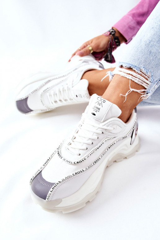 Women's Sneakers Cross Jeans II2R4017C White Women's Sneakers Cross Jeans II2R4017C White