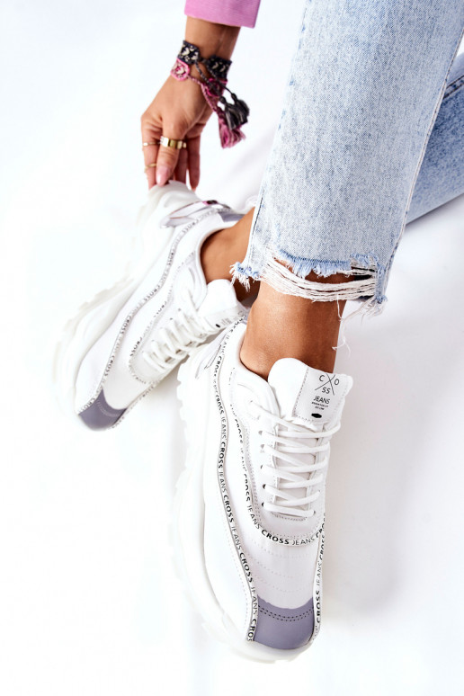 Women's Sneakers Cross Jeans II2R4017C White Women's Sneakers Cross Jeans II2R4017C White