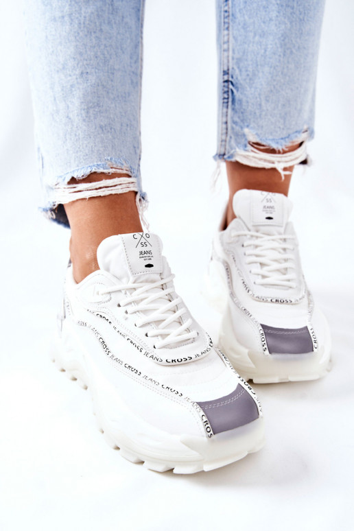 Women's Sneakers Cross Jeans II2R4017C White Women's Sneakers Cross Jeans II2R4017C White