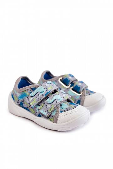 Children's Sneakers Dinosaurs Befado 907P156 Grey 2