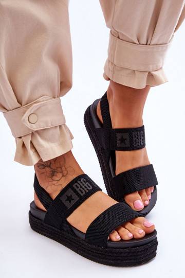 Women's Sandals Big Star LL274856 Black 2