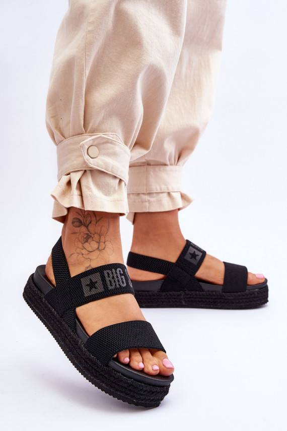 Women's Sandals Big Star LL274856 Black