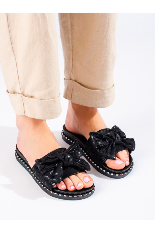  slippers   black Potocki