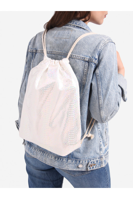   torba backpack Shelovet biały