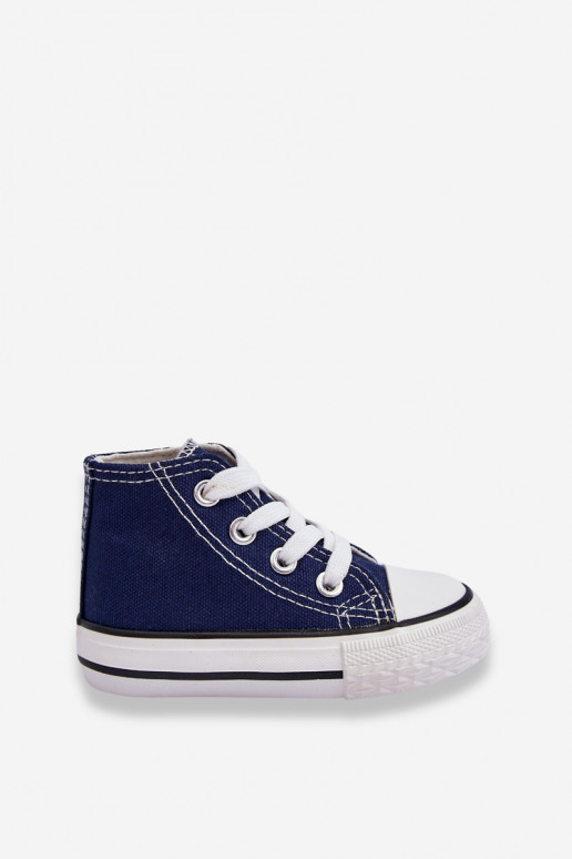 Children's High Sneakers navy blue Filemon