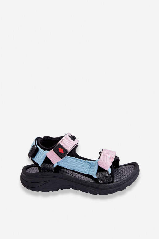 Children's Sandals Lee Cooper LCW-23-34-1687 Blue and Pink
