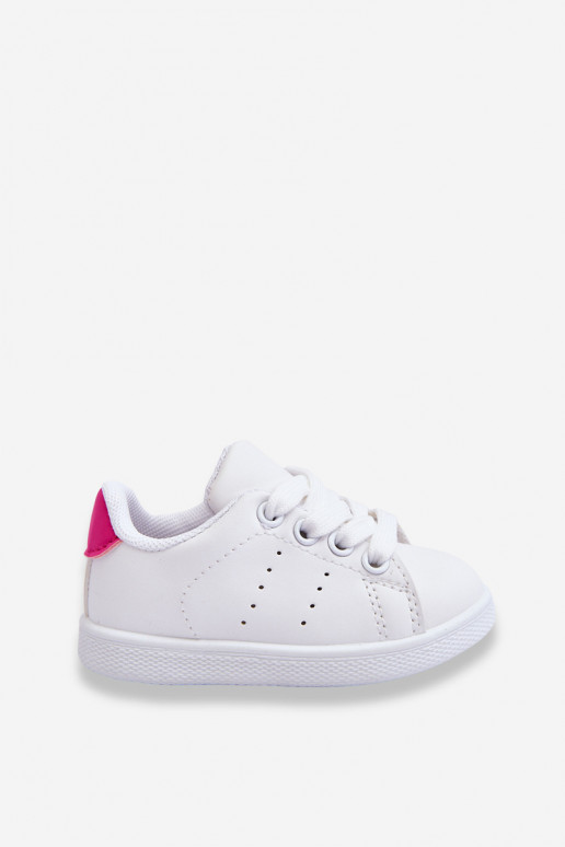 Children's Sport Shoes White and Rose Miles