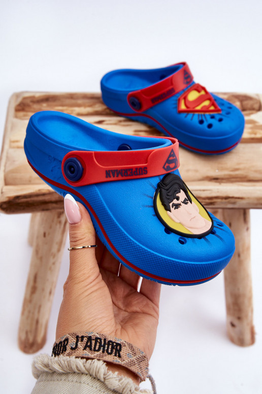 Children's Crocs Superman Grendene Kids JJ385004 Blue
