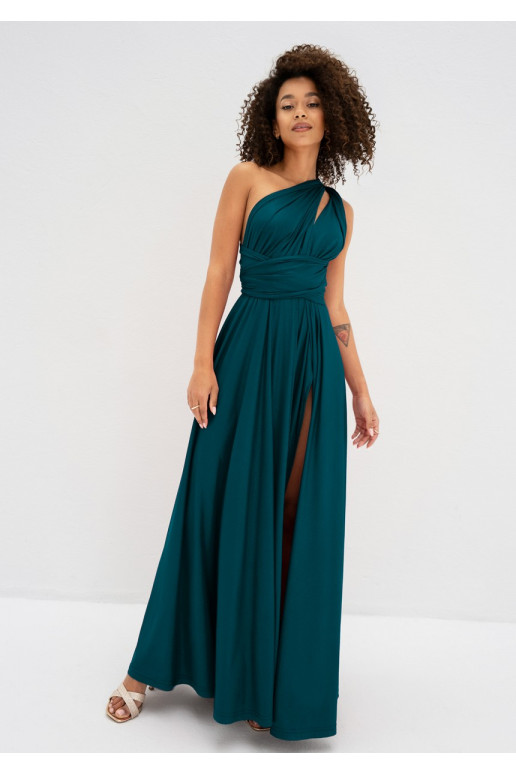 Senya - Turquoise multiway maxi dress