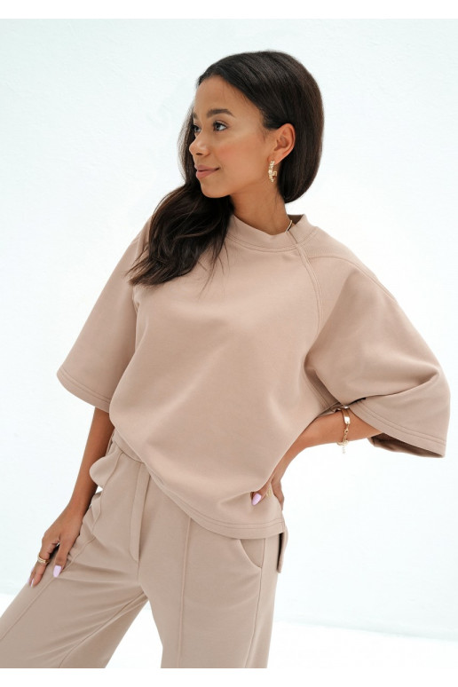 Melgo - Latte beige sweatshirt