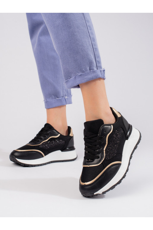   Sneakers with platform Shelovet black