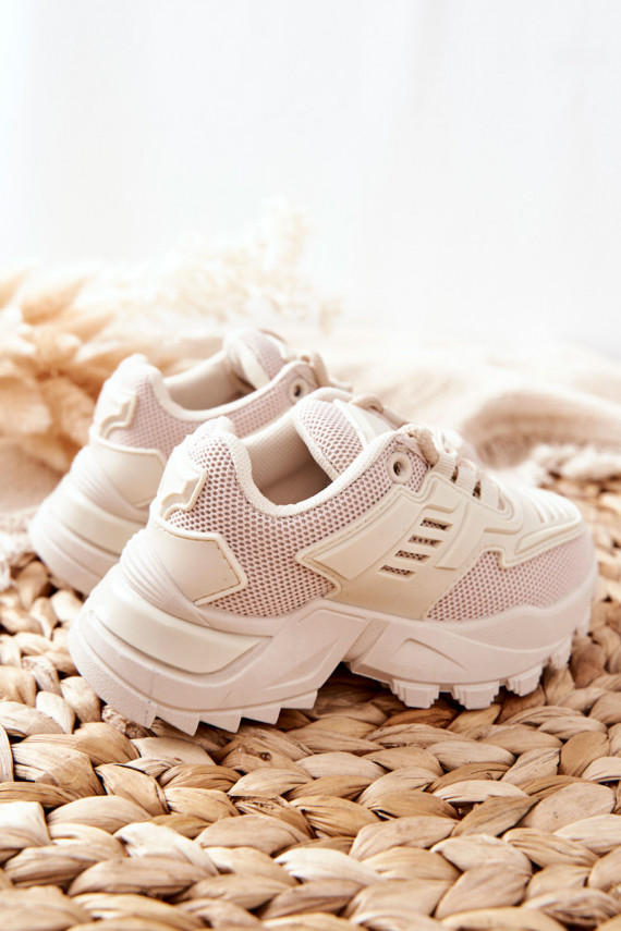 Children's Sneakers Light Beige Freak Out
