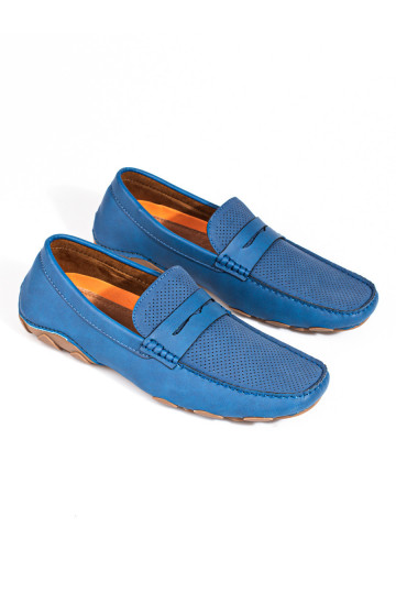 blue  Women's moccasins Shelovet 2