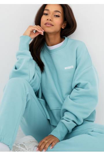 Shore - Aqua blue jumper