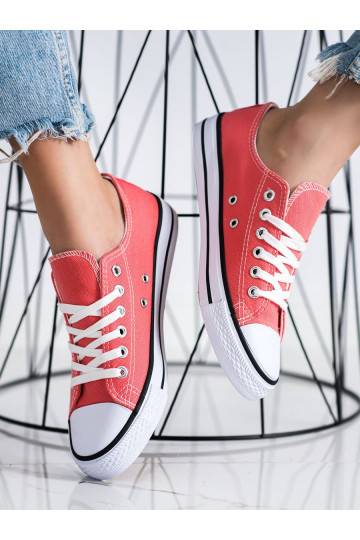 Coral colors casual shoes