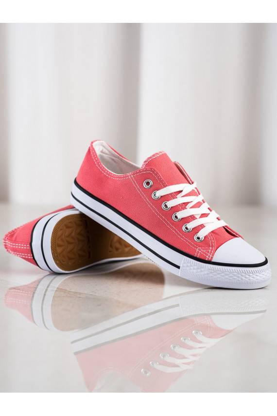 Coral colors casual shoes 