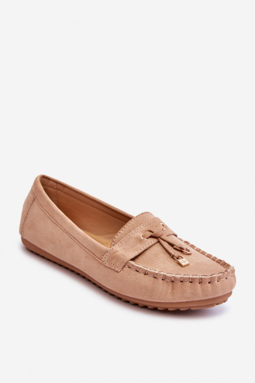 Classic Suede Loafers Dark beige Good Time