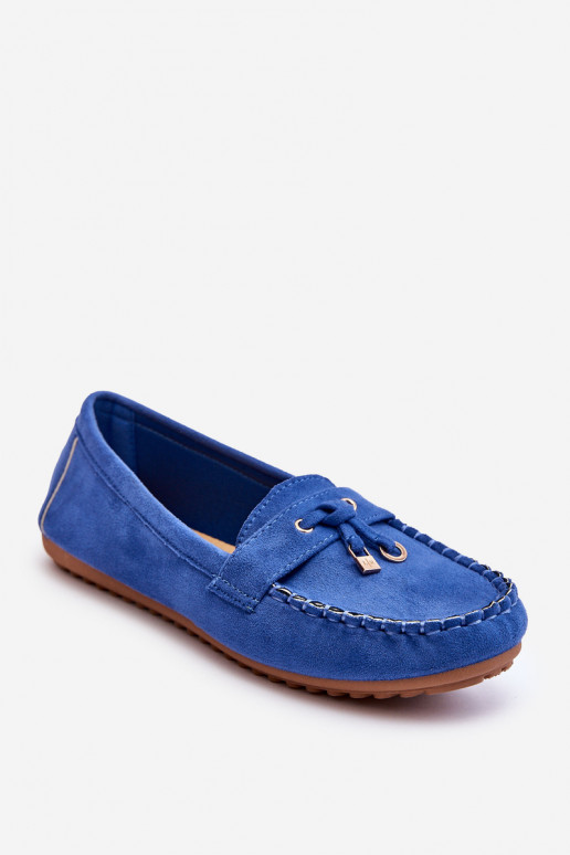 Classic Suede Loafers Blue Good Time
