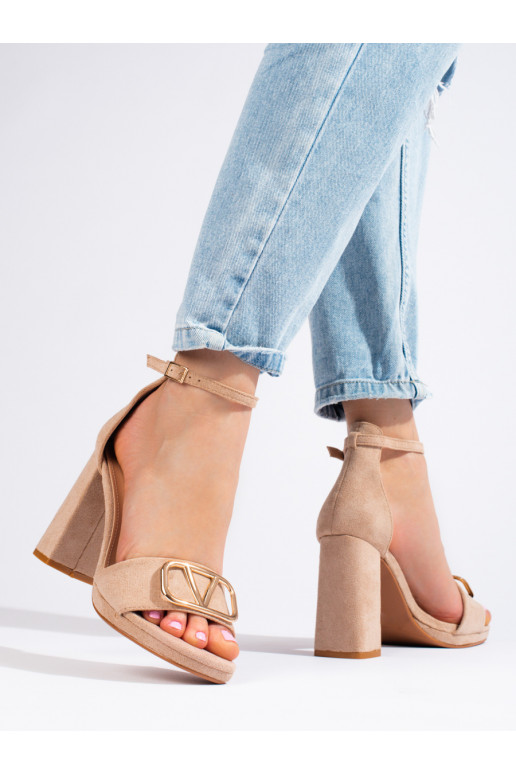   sandals  beige Vinceza