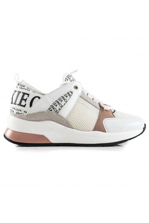 Women's casual shoes Vinceza white color