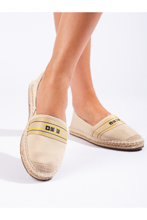 beige  espadrilles BIG STAR LL274895