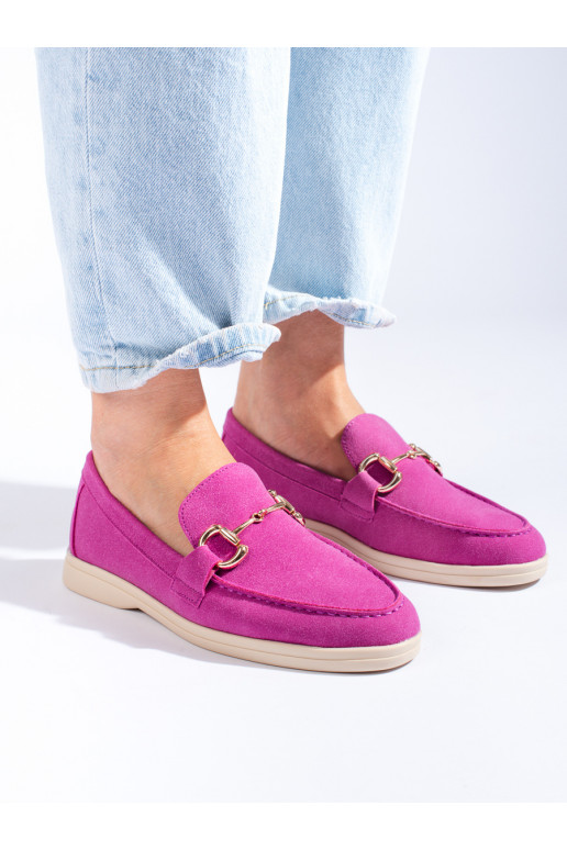 of suede shoes pink Shelovet