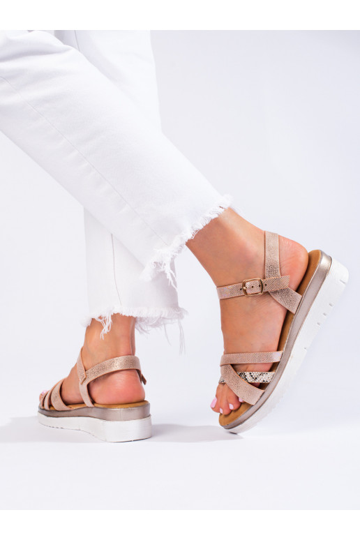 sandals Shelovet beige-