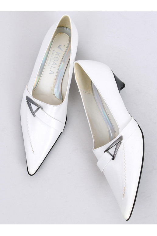 High-heeled shoes  2232-5 White