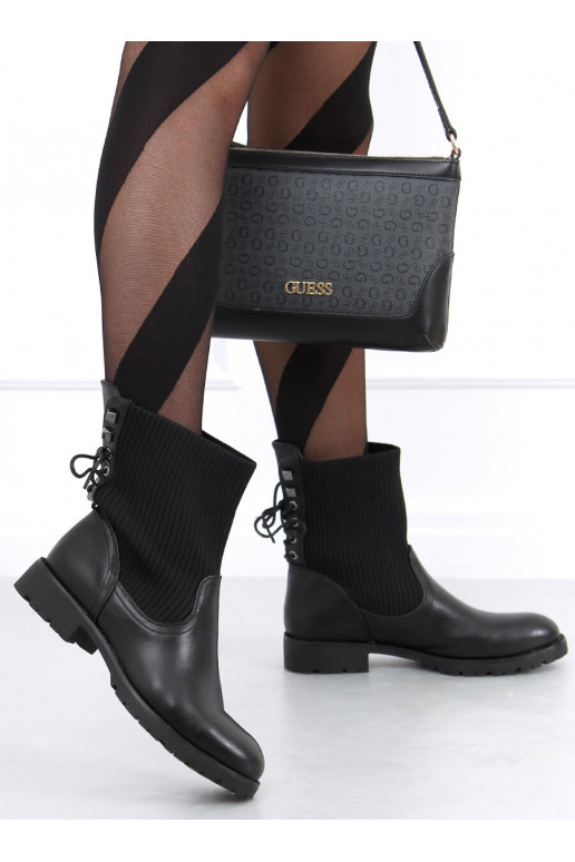 Boots with a sock-type sole RYNO BLACK