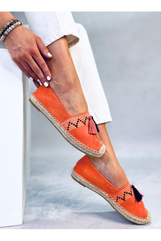 espadrilles boho  BIRNA ORANGE