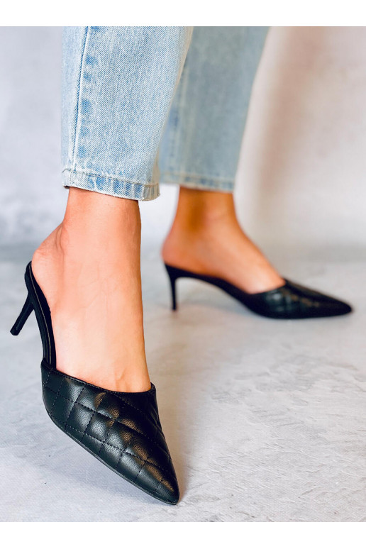 Slippers High heels  GLORIA BLACK
