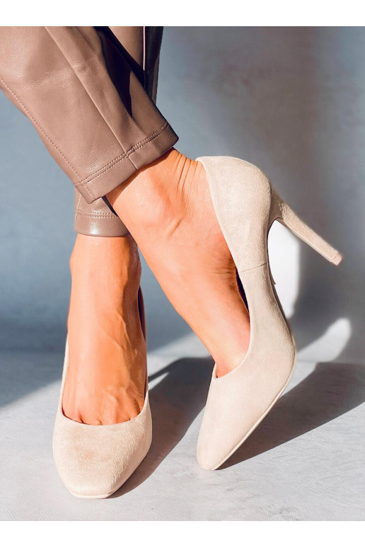 high-heeled shoes  EDITTA BEIGE