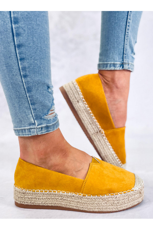 Women's espadrilles PILAR YELLOW