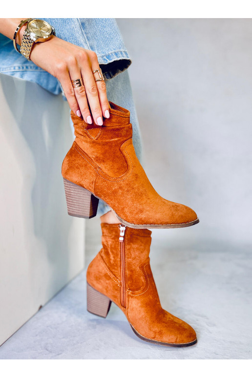 Heeled shoes BEDD CAMEL