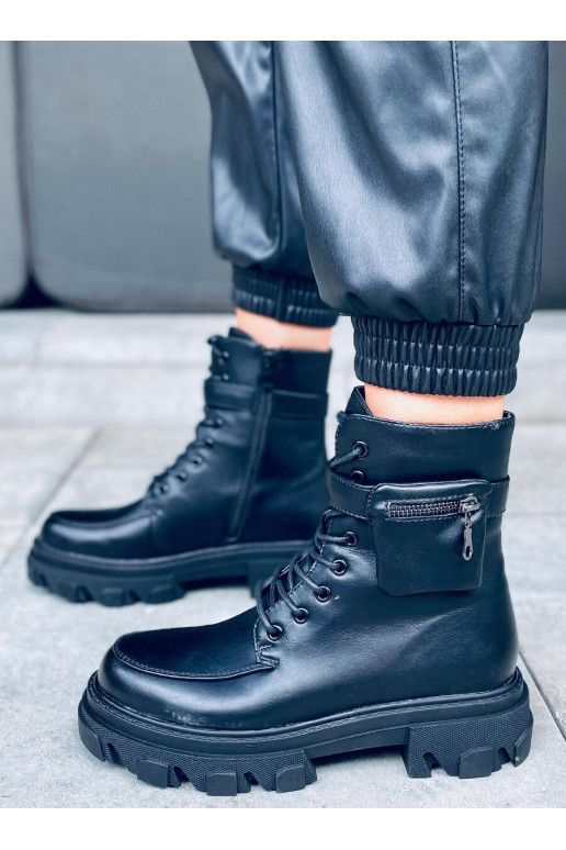 Boots with pocket TRYMO BLACK