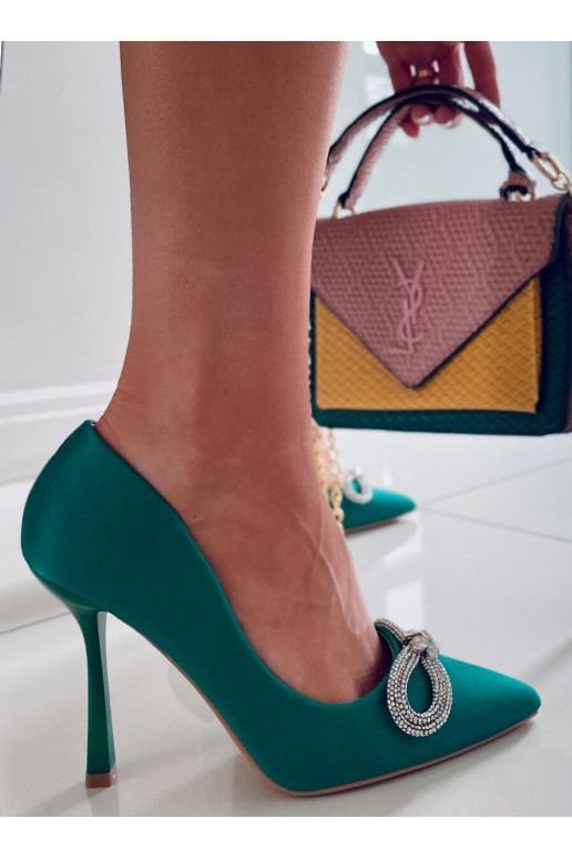 Elegant style High heels  SUGAR GREEN