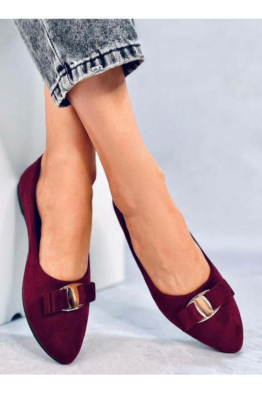 Ballerinas  JANYA WINE RED