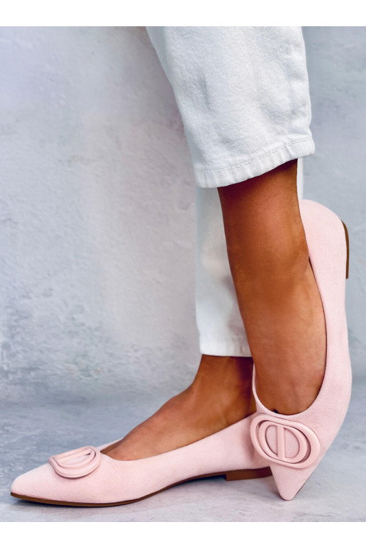 Ballerinas with an almond-shaped front ARTE PINK
