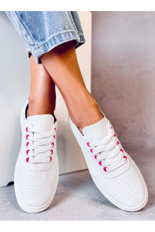 Women's boots GELMAN WHITE/pink