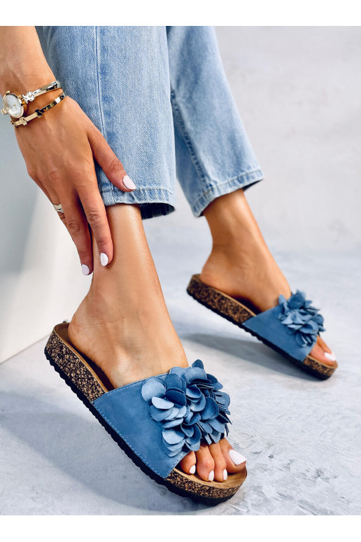 Slippers FOWLEY BLUE