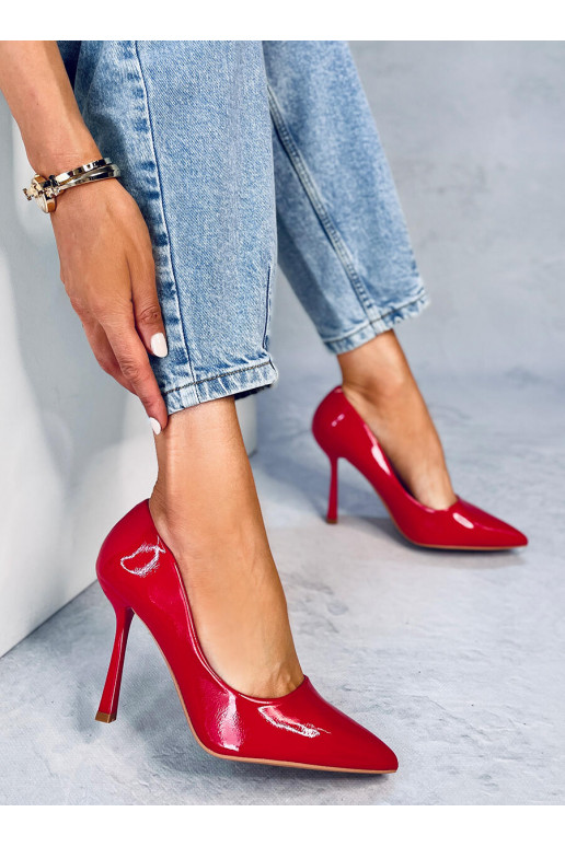 high-heeled shoes   ANIKA RED