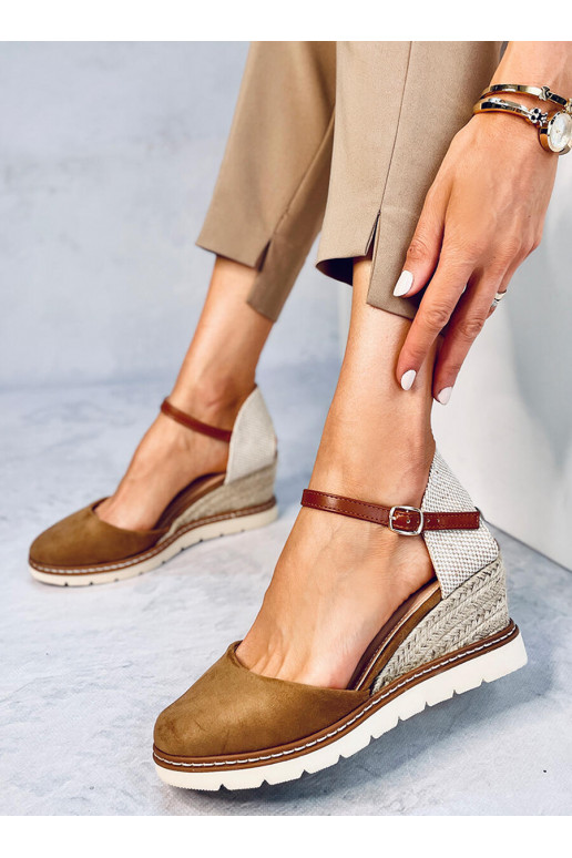 espadrilles  ELLIO khaki colors