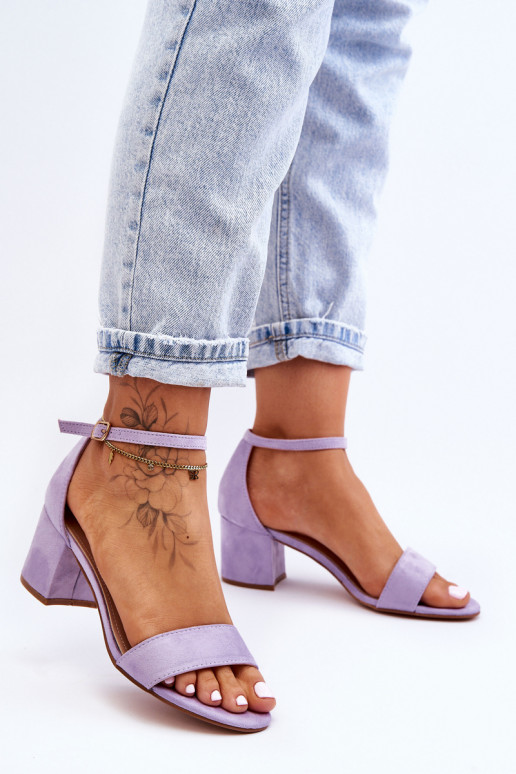 Lace Up Heels | Block Heels | XY London